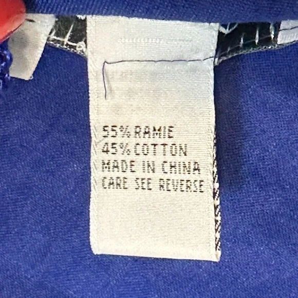 Vintage Sarah Elizabeth Long Blue Dress Beaded Special Occasion Cottage Size 10 - Picture 5 of 11